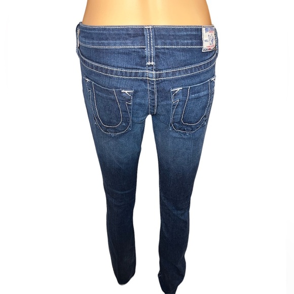 True Religion Women's Billie Low Rise Straight Sup T size 26 - Picture 8 of 9